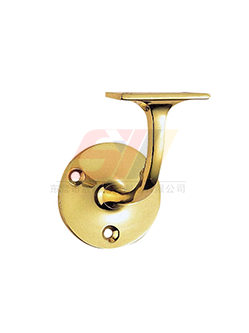 Glod Color Flat Glass Handrail Bracket