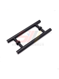 Stainless Steel Black Glass handles