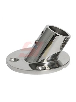 Boat Handrail Base For Round tube With Oblique Angle